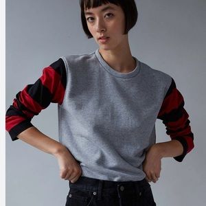 CARON CALLAHAN - Striped Skip Top, size S